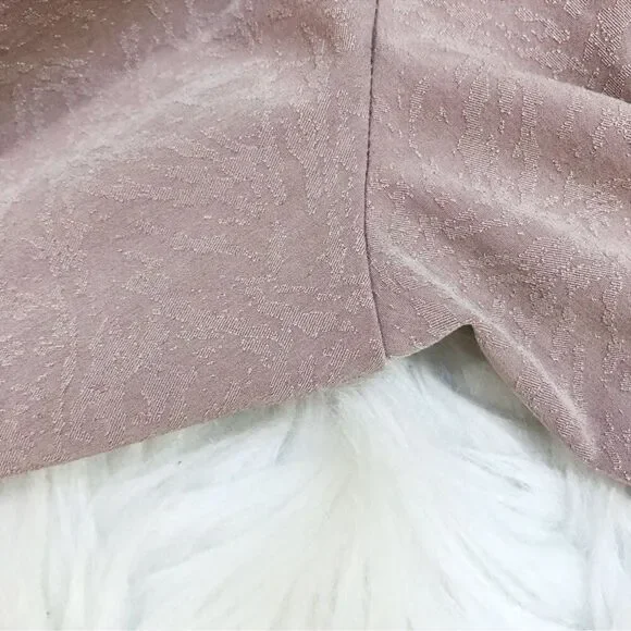 ATHLETA Brooklyn Textured Ankle Pant 982287 in Grain Camo Mocha Latte Size 8 - Picture 8 of 14